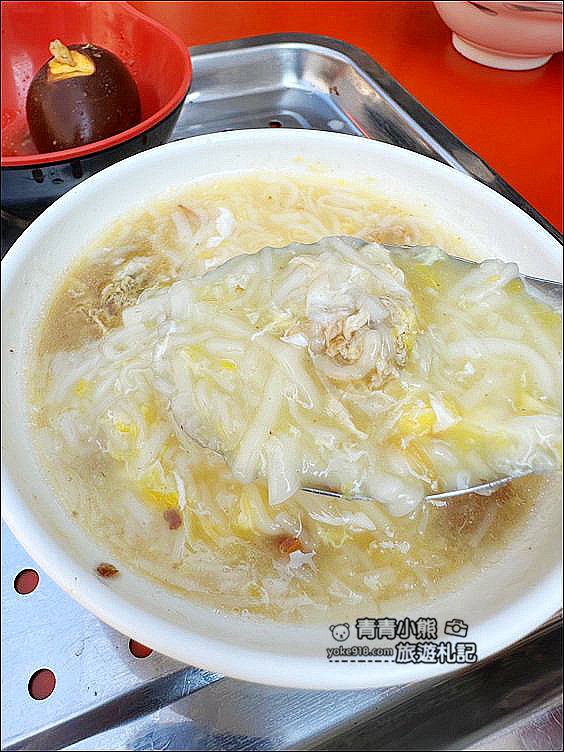 雲林北港特色早餐》人氣小吃老等油飯麵線糊，巷仔內的南部古早味 @青青小熊＊旅遊札記