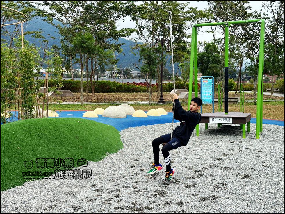 南投新景點》埔里福興溫泉區親子公園~小孩免費玩，大人可以暖暖泡泡腳 @青青小熊＊旅遊札記