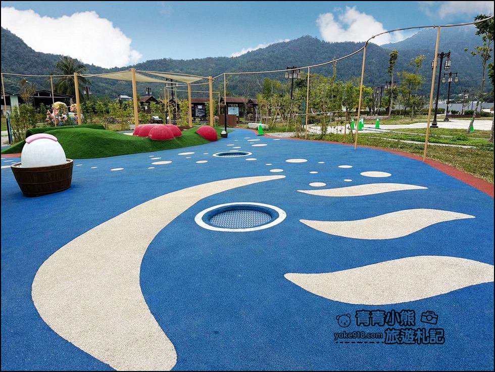 南投新景點》埔里福興溫泉區親子公園~小孩免費玩，大人可以暖暖泡泡腳 @青青小熊＊旅遊札記