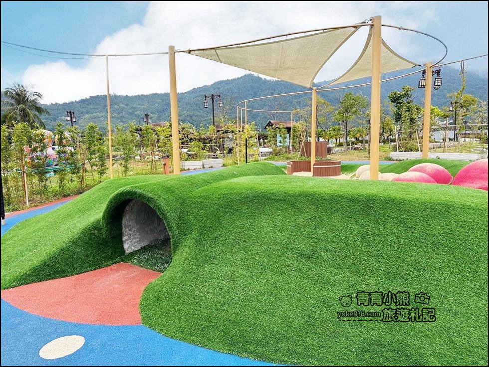 南投新景點》埔里福興溫泉區親子公園~小孩免費玩，大人可以暖暖泡泡腳 @青青小熊＊旅遊札記