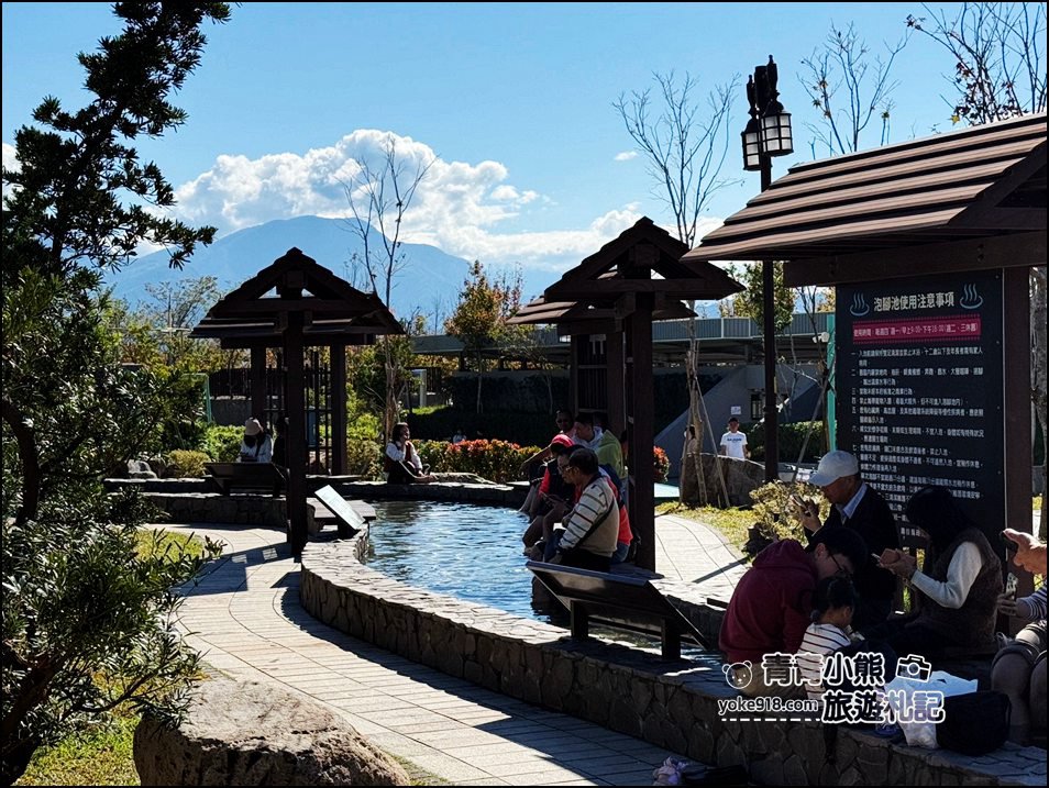 南投新景點》埔里福興溫泉區親子公園~小孩免費玩，大人可以暖暖泡泡腳 @青青小熊＊旅遊札記