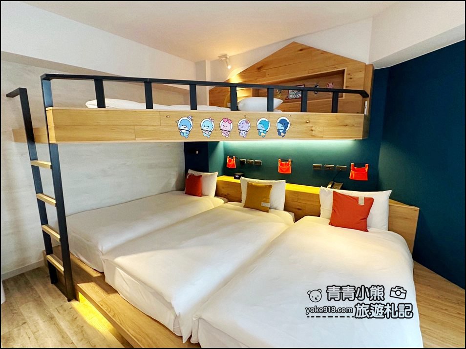 花蓮市區住宿推薦》超chill的花蓮悅樂旅店，宵夜泡麵免費吃~下午還有小餅乾爆米花飲料通通任你吃 @青青小熊＊旅遊札記
