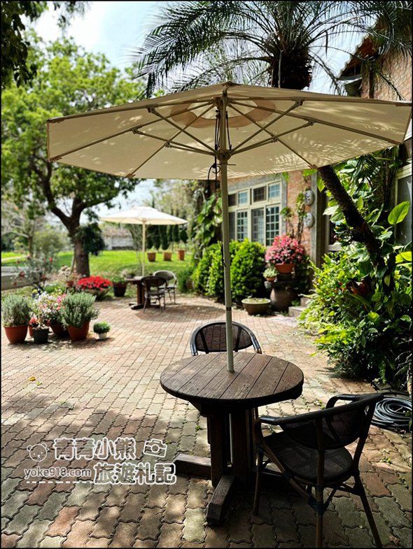 苗栗景點》田媽媽祕密花園~舒適的用餐環境，還有大草皮 @青青小熊＊旅遊札記