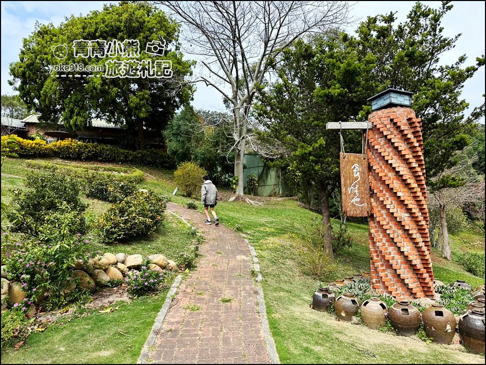 苗栗景點》田媽媽祕密花園~舒適的用餐環境，還有大草皮 @青青小熊＊旅遊札記