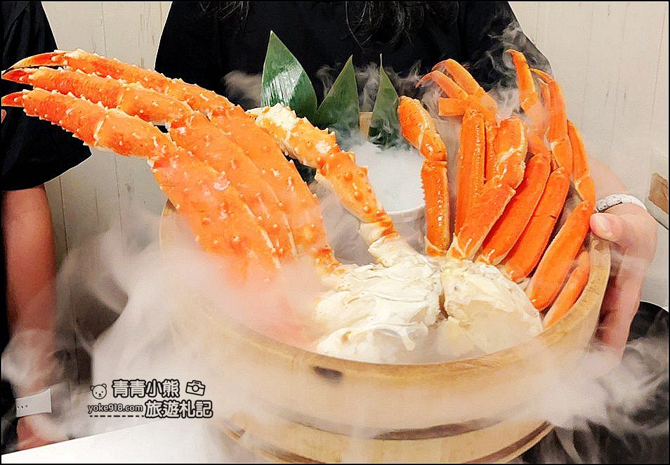 日本名古屋美食》蟹三味巨大帝王蟹，美味雪蟹吃到飽~超滿足 @青青小熊＊旅遊札記