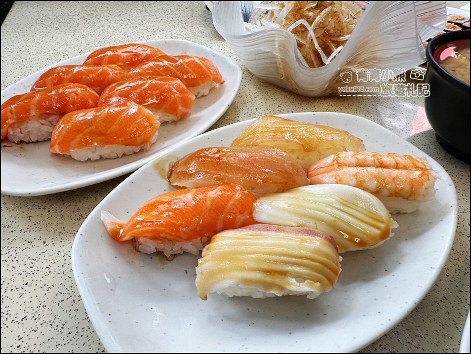 嘉義在地美食推薦》平價美味的體育館壽司，評價4.2分在地人也愛的日式美食 @青青小熊＊旅遊札記