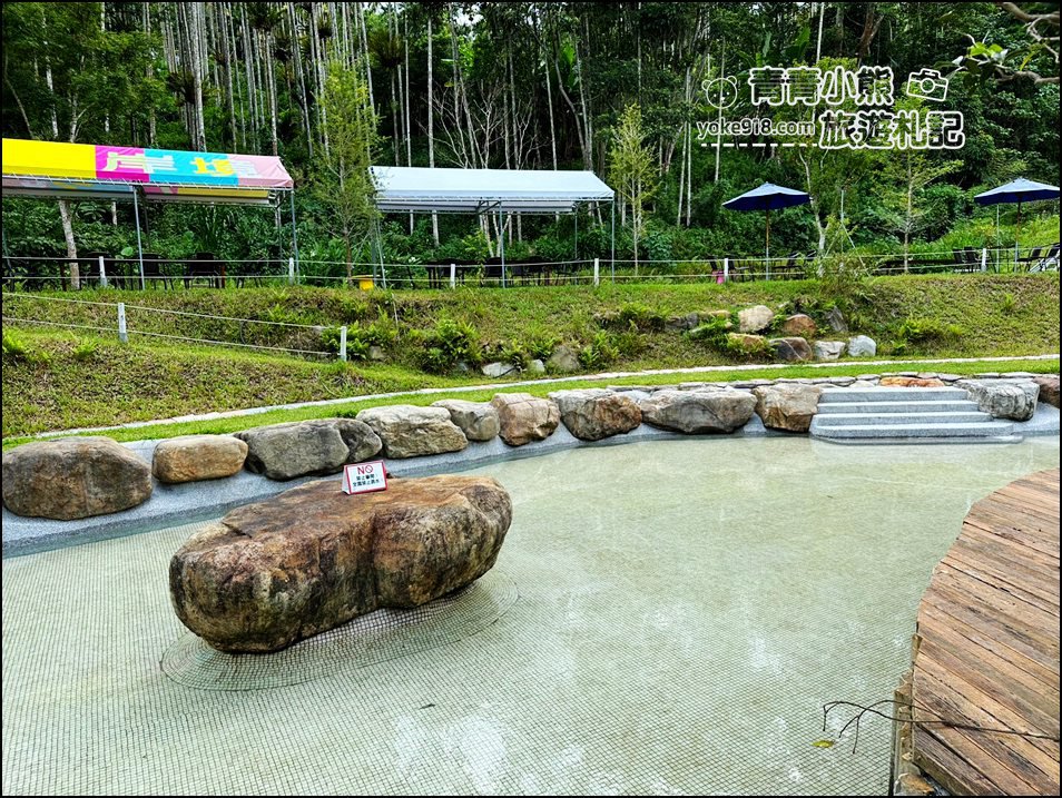 南投埔里景點》岸境濕地莊園~庭園咖啡、親子戲水，悠閒自在的山中小秘境 @青青小熊＊旅遊札記