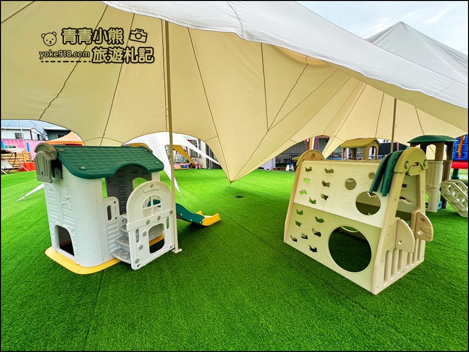 嘉義中埔新景點》萌寵村親子樂園，嘉義新的動物農場~可以與小動物互動還有遊戲設施的新園區 @青青小熊＊旅遊札記