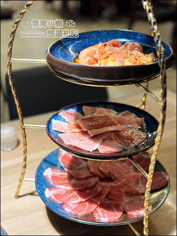 台中美食》台中老井燒肉崇德店~菜色豐富，肉質佳服務到位，難怪下午也人潮滿滿 @青青小熊＊旅遊札記