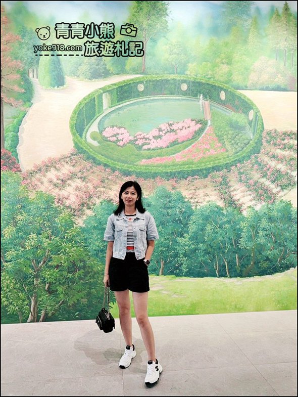 台南景點》雅聞湖濱療癒森林玫瑰花季，玫瑰盛開好漂亮~還有好可愛的歐式小屋超好拍。 @青青小熊＊旅遊札記