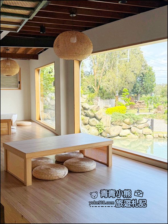 苗栗景點》山上村Hill cafe~隱身山林中的日式建築，山中秘境濃濃和風 @青青小熊＊旅遊札記
