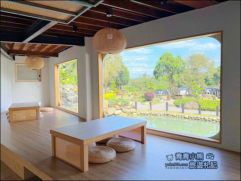 苗栗景點》山上村Hill cafe~隱身山林中的日式建築，山中秘境濃濃和風 @青青小熊＊旅遊札記