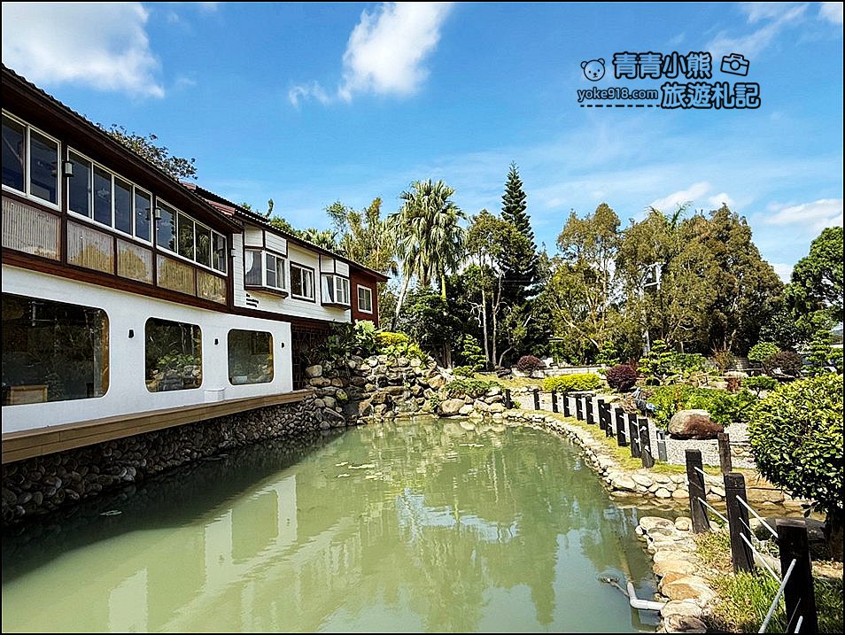 苗栗景點》山上村Hill cafe~隱身山林中的日式建築，山中秘境濃濃和風 @青青小熊＊旅遊札記