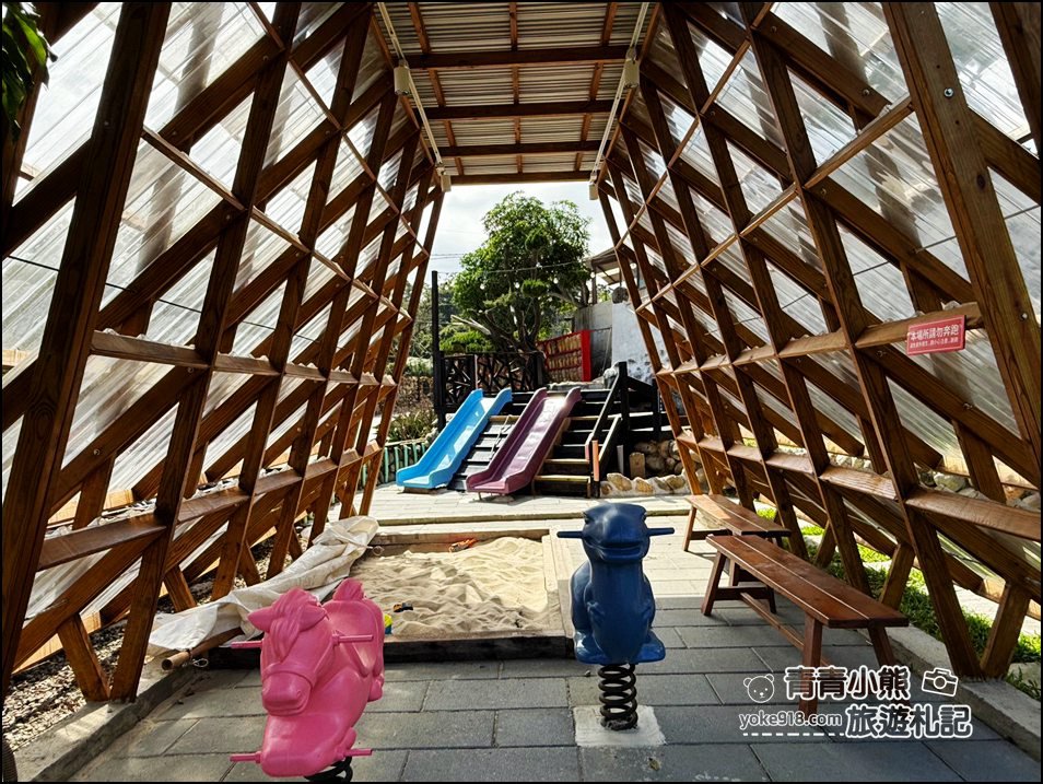 苗栗景點》山上村Hill cafe~隱身山林中的日式建築，山中秘境濃濃和風 @青青小熊＊旅遊札記