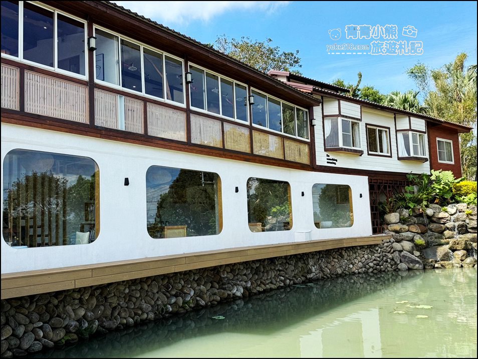 苗栗景點》山上村Hill cafe~隱身山林中的日式建築，山中秘境濃濃和風 @青青小熊＊旅遊札記