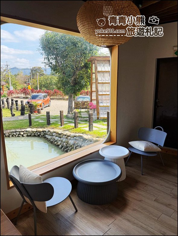 苗栗景點》山上村Hill cafe~隱身山林中的日式建築，山中秘境濃濃和風 @青青小熊＊旅遊札記
