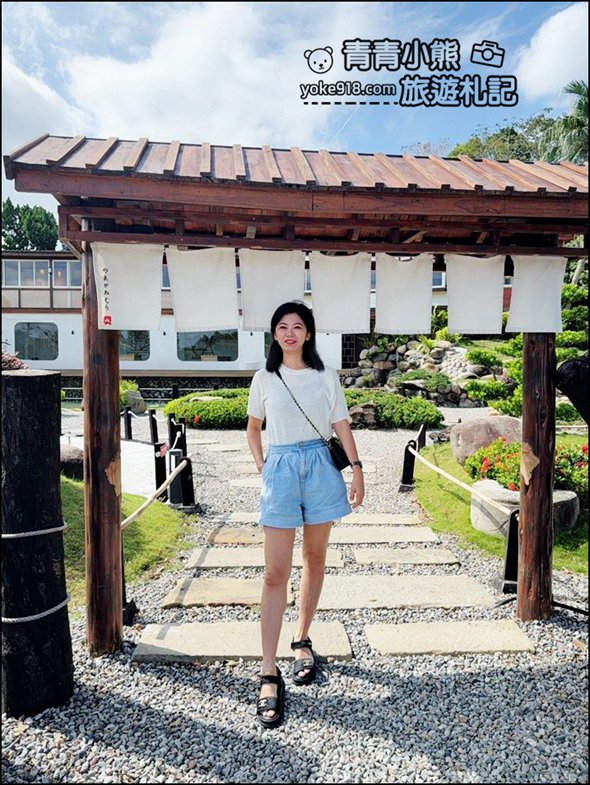 苗栗景點》山上村Hill cafe~隱身山林中的日式建築，山中秘境濃濃和風 @青青小熊＊旅遊札記