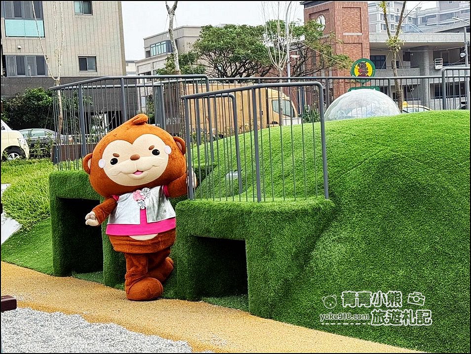 桃園新景點》華興池生態埤塘公園~.美麗的水上步道.玻璃觀景咖啡廳.好玩的兒童遊具 @青青小熊＊旅遊札記