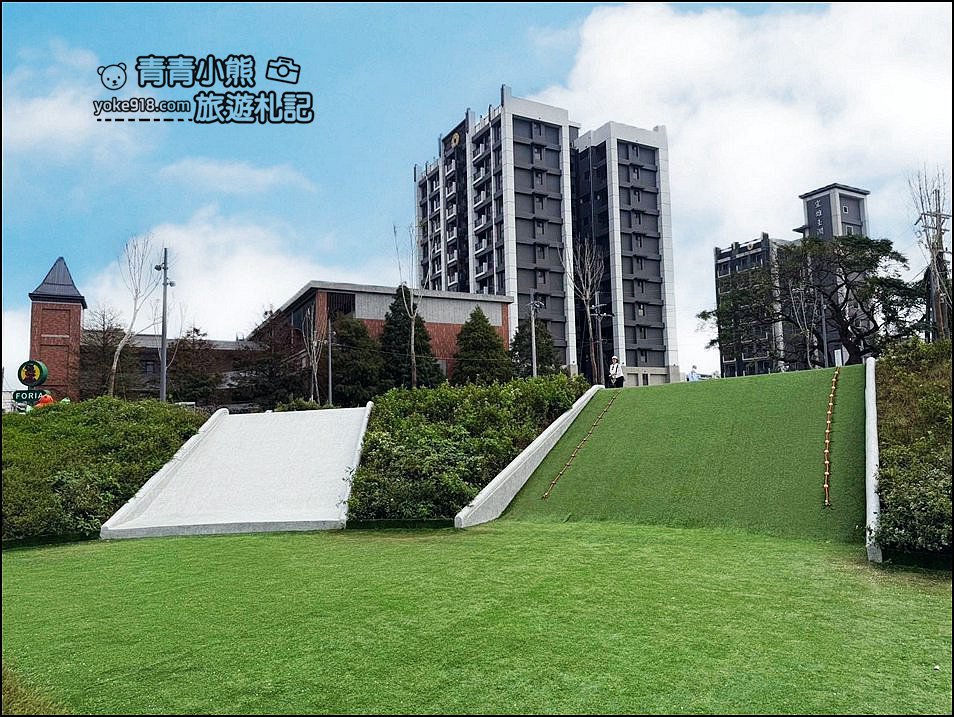 桃園新景點》華興池生態埤塘公園~.美麗的水上步道.玻璃觀景咖啡廳.好玩的兒童遊具 @青青小熊＊旅遊札記