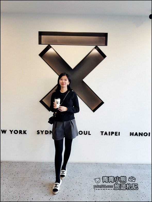 台中景點》Ten Thousand Coffee純白建築，設計感十足內外都好拍(已結束營業) @青青小熊＊旅遊札記