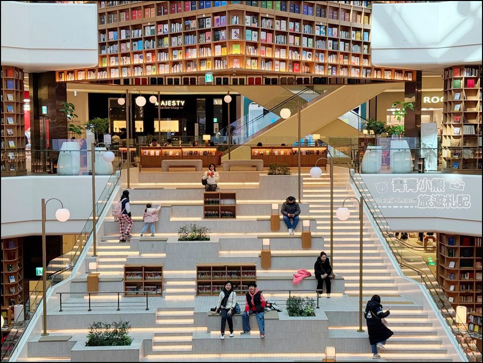 韓國自由行》京畿道一日遊好輕鬆，水原新景點星空圖書館 ，穿梭古華城 ，走進夢幻光明洞窟 @青青小熊＊旅遊札記
