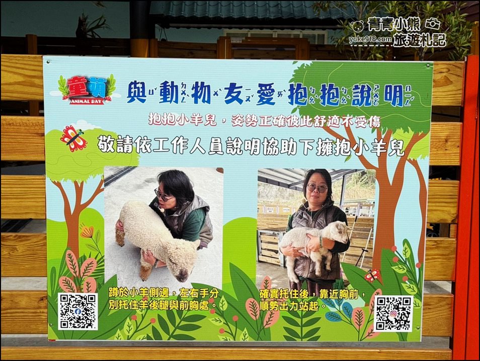 苗栗新景點》童萌農場，可以抱抱的泰迪羊超可愛，還有好多零食可以帶回家 @青青小熊＊旅遊札記