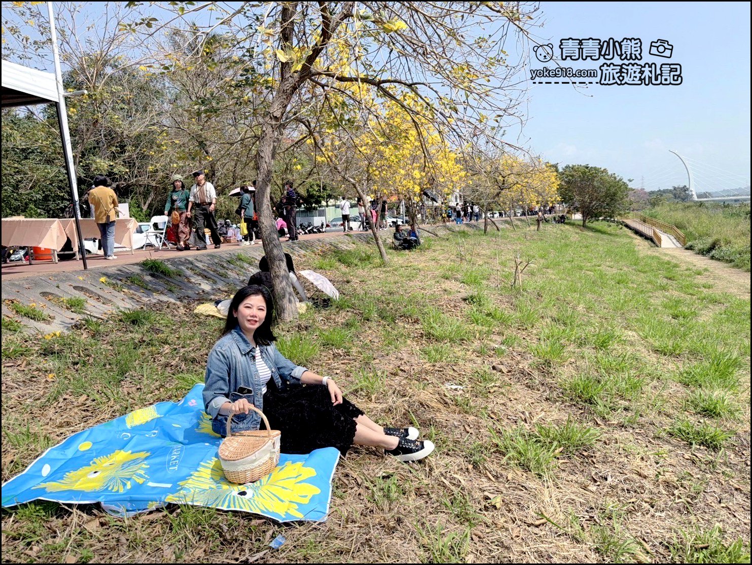 嘉義市潮風鈴》野餐音樂市集，好逛好熱鬧，還可以賞花聽歌逛野餐趣 @青青小熊＊旅遊札記