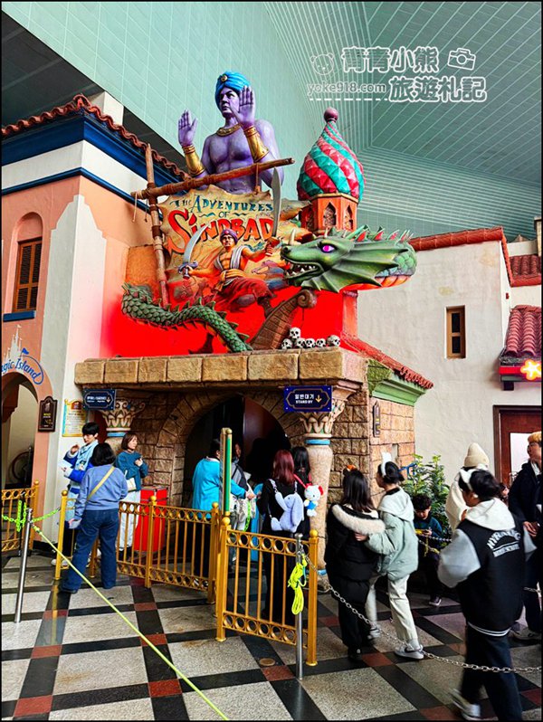 首爾樂天世界》結合樂天樂園.商場.水族館，還有超高樂天塔，超好玩一天也玩不完 @青青小熊＊旅遊札記