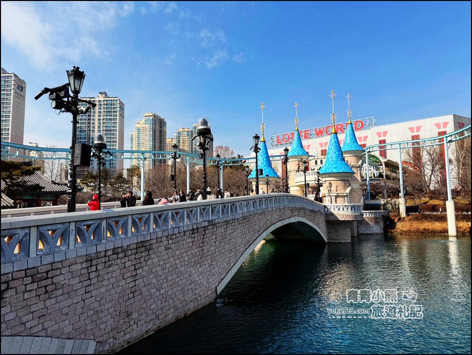 首爾樂天世界》結合樂天樂園.商場.水族館，還有超高樂天塔，超好玩一天也玩不完 @青青小熊＊旅遊札記