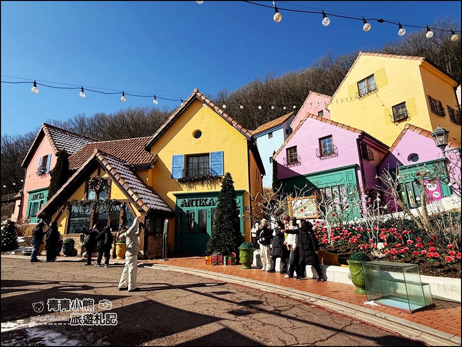 首爾自由行》南怡島.小法國村一日遊推薦，看冰谷或賞花餵羊駝，這樣的一日遊也太好玩 @青青小熊＊旅遊札記