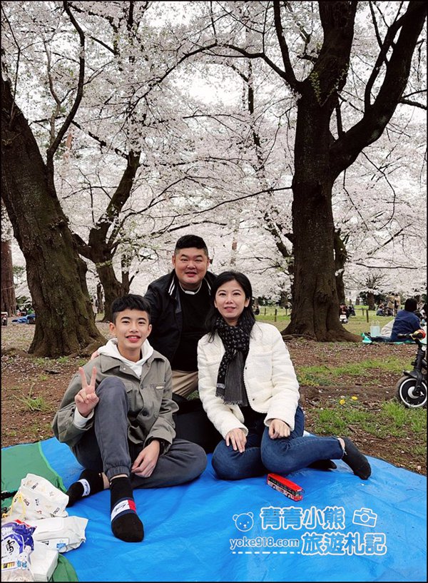 東京賞櫻》日本櫻花名所百選的大宮公園，東京近郊賞櫻景點~舖天蓋地滿開的櫻花樹下野餐 @青青小熊＊旅遊札記