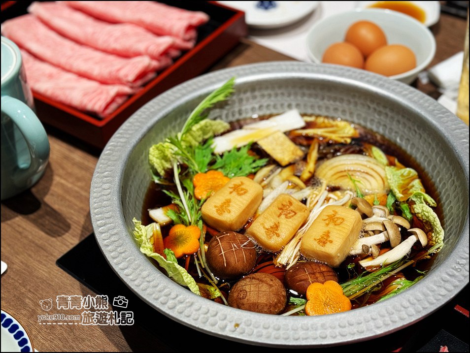 福岡必吃壽喜燒》西新初喜 KUTEN 博多店，超美味和牛，舒適優雅的環境讓美味加倍 @青青小熊＊旅遊札記