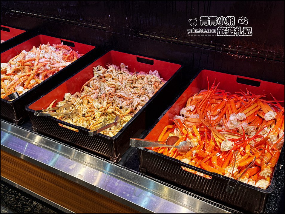 北海道美食》JAPANESE BUFFET DINING  伝－螃蟹餐廳~三大螃蟹吃到飽，滿足你對蟹肉的渴望 @青青小熊＊旅遊札記