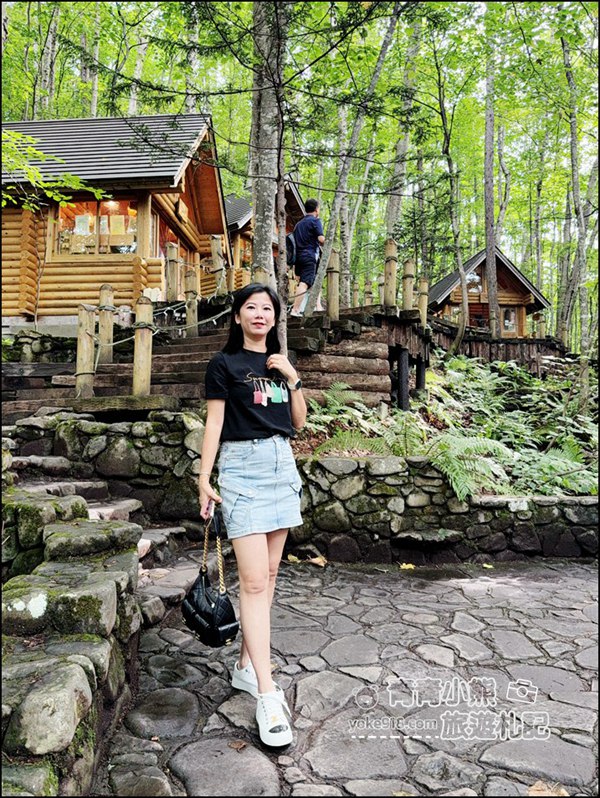 北海道旅遊》富良野必去景點~夢幻森林中的精靈露台，一年四季都像童話世界 @青青小熊＊旅遊札記