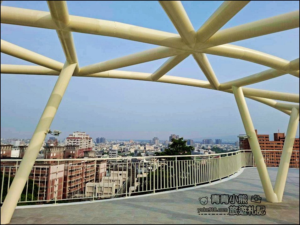 彰化新景點》八卦山天空遊戲場～粉嫩雲朵系樂園，登上天空眺望台賞景好療癒！ @青青小熊＊旅遊札記
