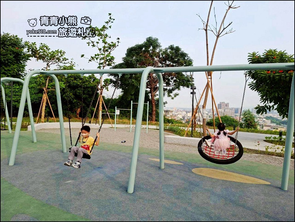 彰化新景點》八卦山天空遊戲場～粉嫩雲朵系樂園，登上天空眺望台賞景好療癒！ @青青小熊＊旅遊札記