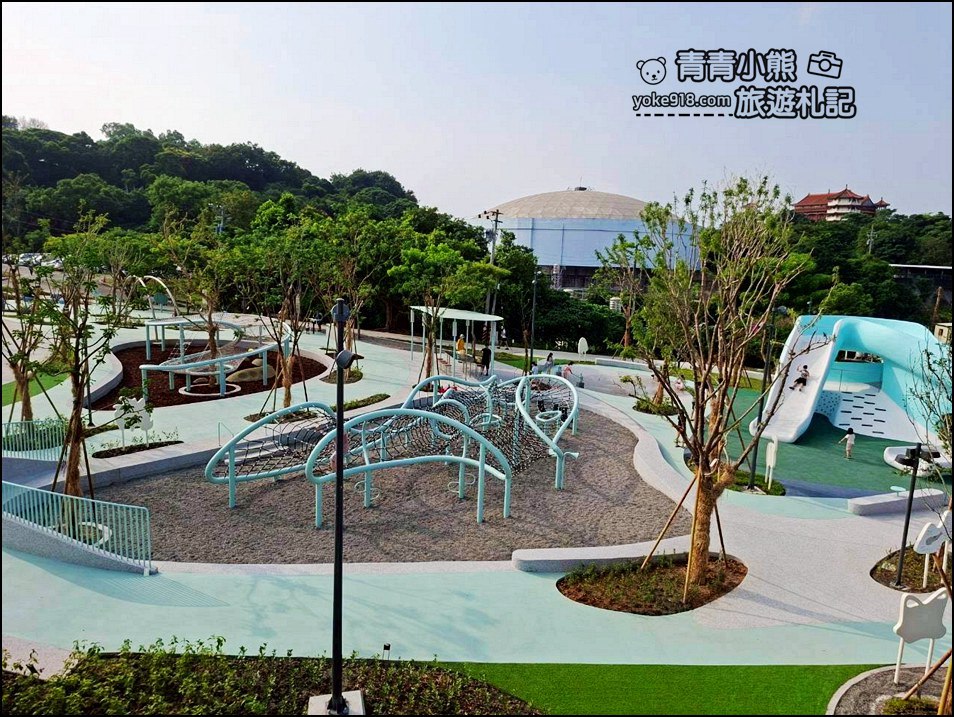 彰化新景點》八卦山天空遊戲場～粉嫩雲朵系樂園，登上天空眺望台賞景好療癒！ @青青小熊＊旅遊札記