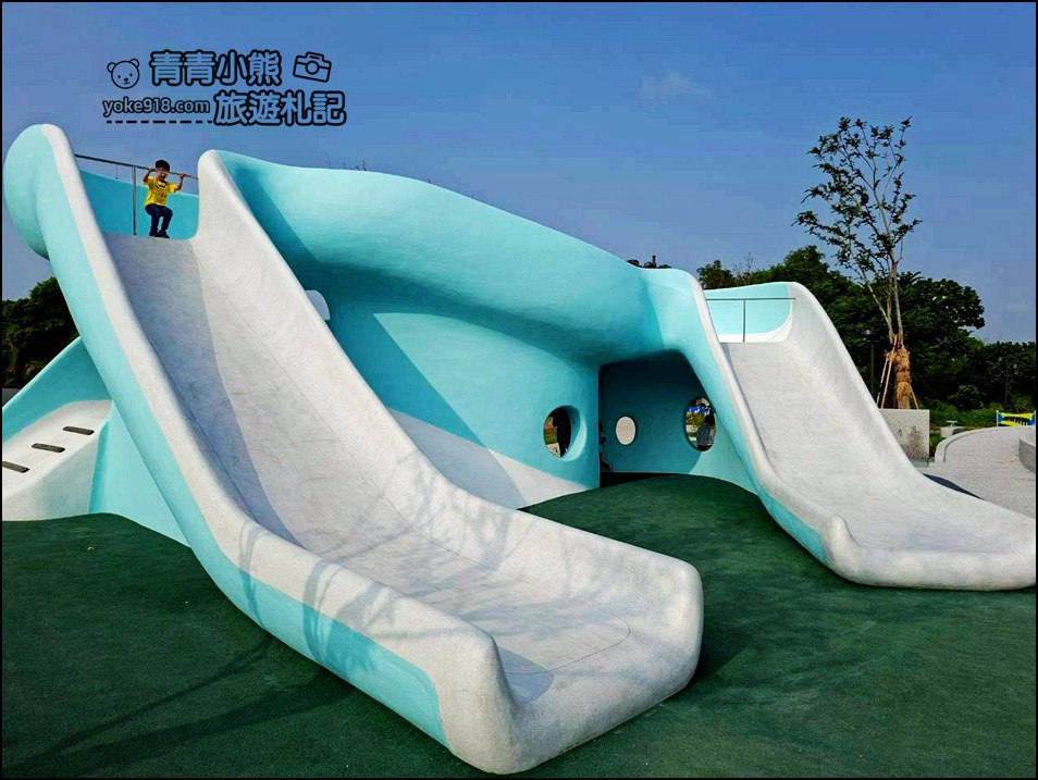 彰化新景點》八卦山天空遊戲場～粉嫩雲朵系樂園，登上天空眺望台賞景好療癒！ @青青小熊＊旅遊札記