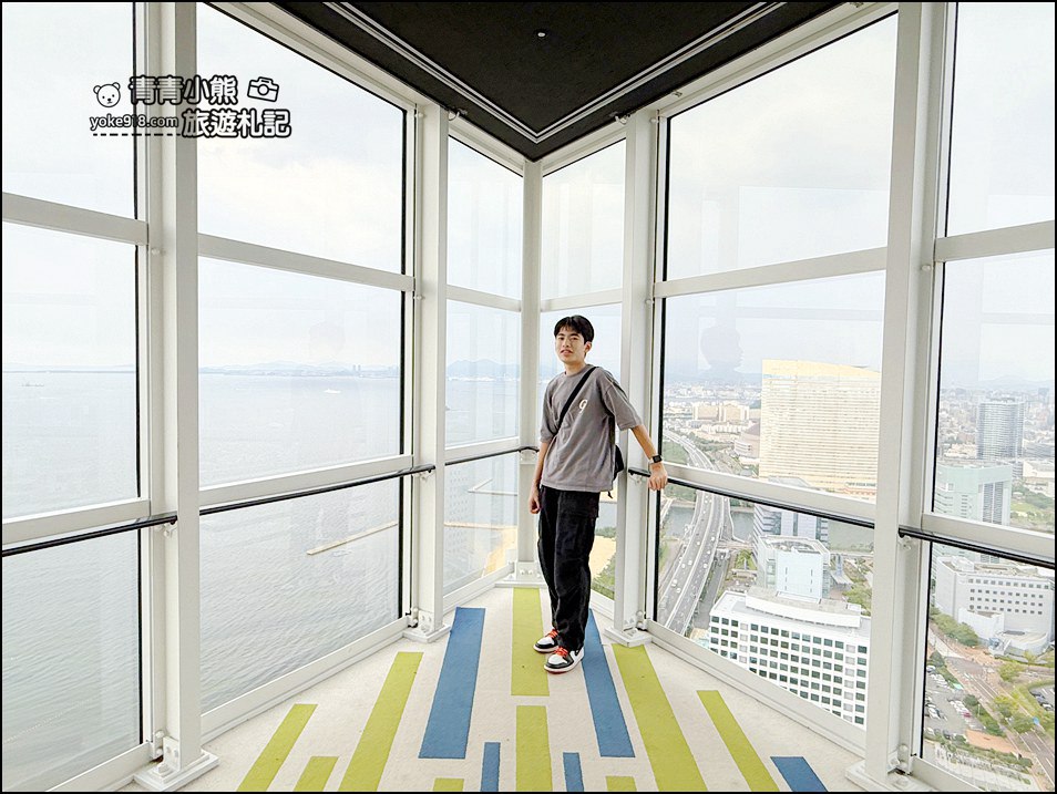 福岡自由行推薦》必訪福岡塔 Fukuoka Tower｜最高海濱展望塔夜景、親子旅遊、情侶約會全攻略 @青青小熊＊旅遊札記