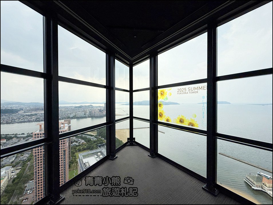 福岡自由行推薦》必訪福岡塔 Fukuoka Tower｜最高海濱展望塔夜景、親子旅遊、情侶約會全攻略 @青青小熊＊旅遊札記