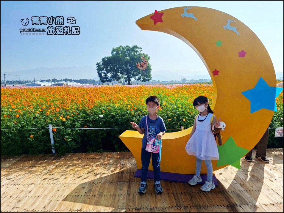 2025台中景點》台中國際花毯節在新社，飛天小女警陪你一同來賞花 @青青小熊＊旅遊札記