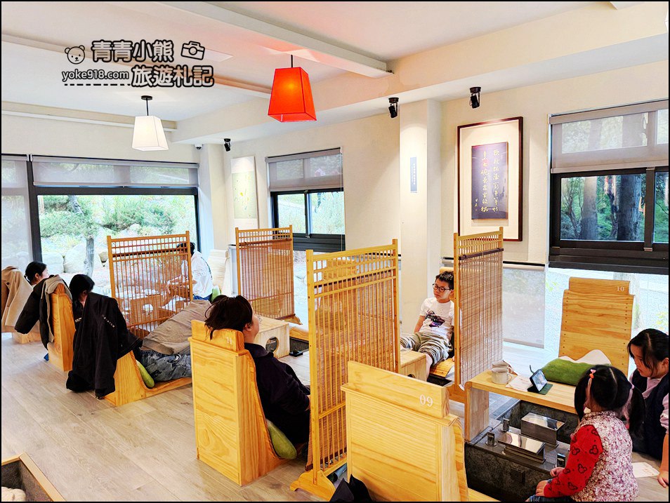 南投新景點推薦》春秋山林，森林泡腳、喝茶吃美食，一秒走進山林秘境 @青青小熊＊旅遊札記
