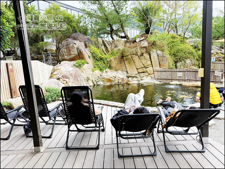 南投新景點推薦》春秋山林，森林泡腳、喝茶吃美食，一秒走進山林秘境 @青青小熊＊旅遊札記