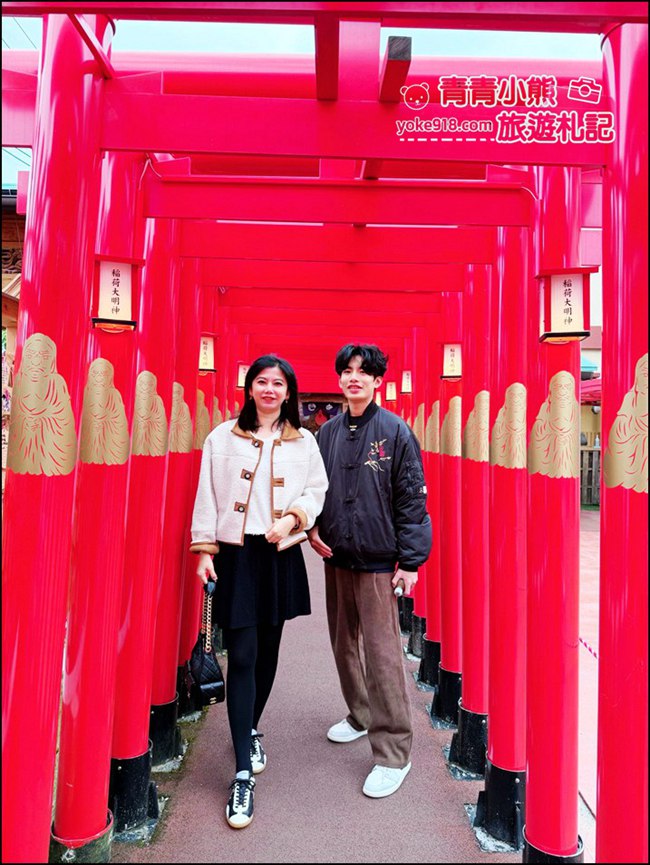 沖繩景點推薦》首里西來院達摩寺，超可愛的達摩還有鳥居隧道好逛好好拍 @青青小熊＊旅遊札記