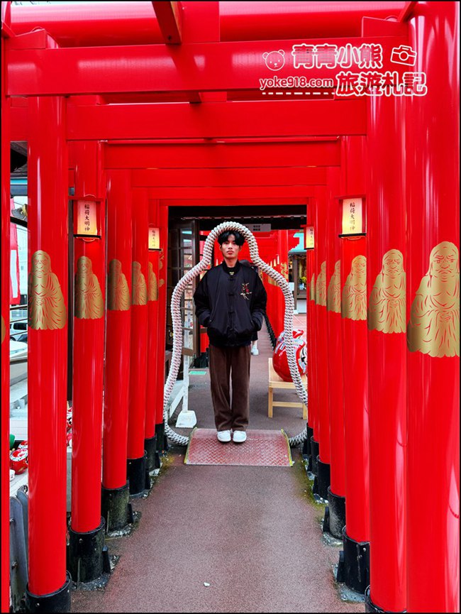 沖繩景點推薦》首里西來院達摩寺，超可愛的達摩還有鳥居隧道好逛好好拍 @青青小熊＊旅遊札記