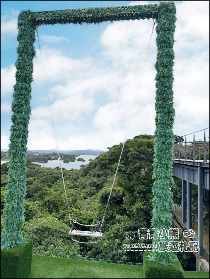 沖繩景點》絕美隱藏版咖啡廳Casa Sol 鳥巢咖啡，景超美超好拍 @青青小熊＊旅遊札記
