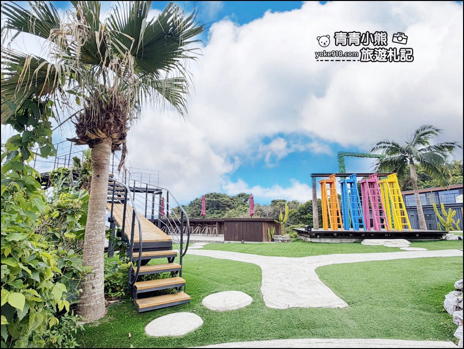 沖繩景點》絕美隱藏版咖啡廳Casa Sol 鳥巢咖啡，景超美超好拍 @青青小熊＊旅遊札記