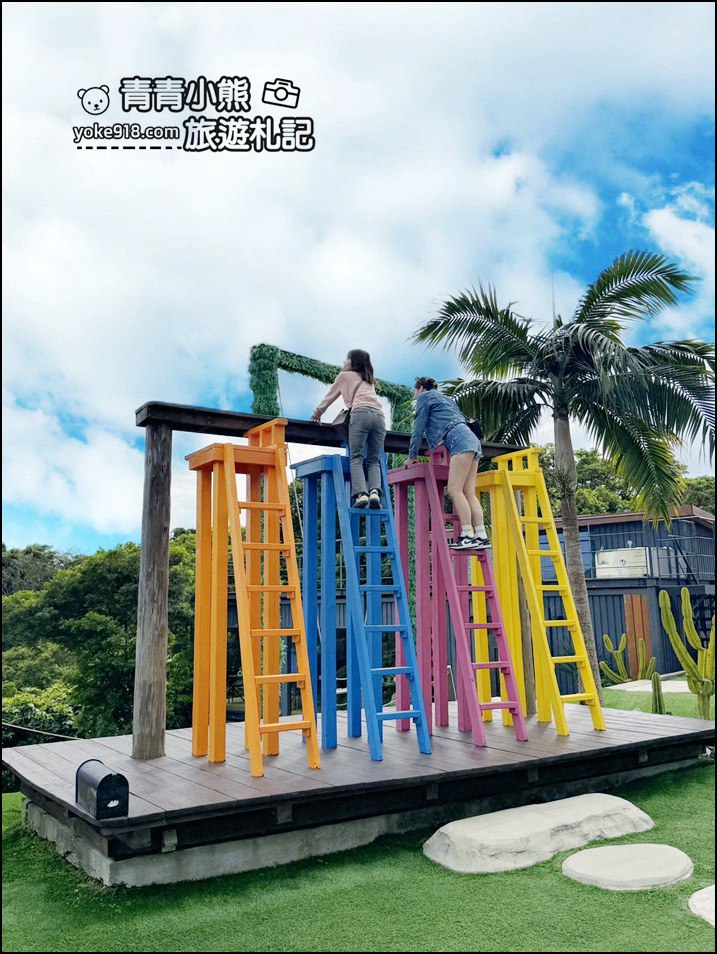 沖繩景點》絕美隱藏版咖啡廳Casa Sol 鳥巢咖啡，景超美超好拍 @青青小熊＊旅遊札記